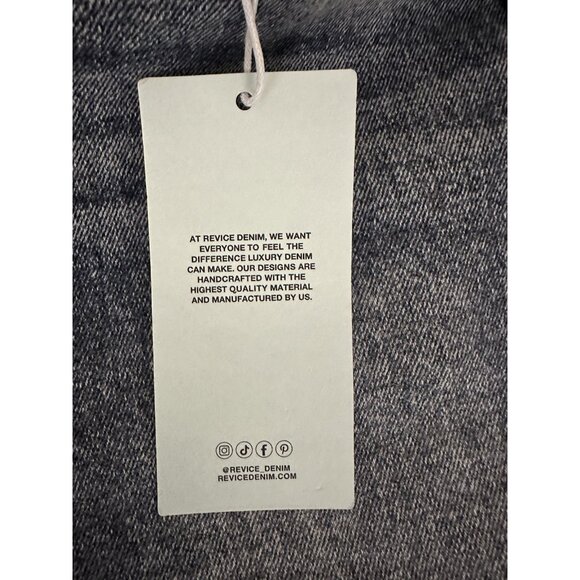 Revive Denim Flare Saddleback Jeans Size 23 New With Tags - Picture 8 of 10